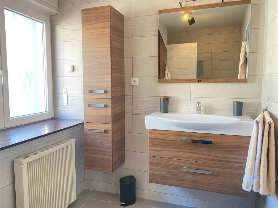 Ferienwohnung Ella im Hof - Badezimmer